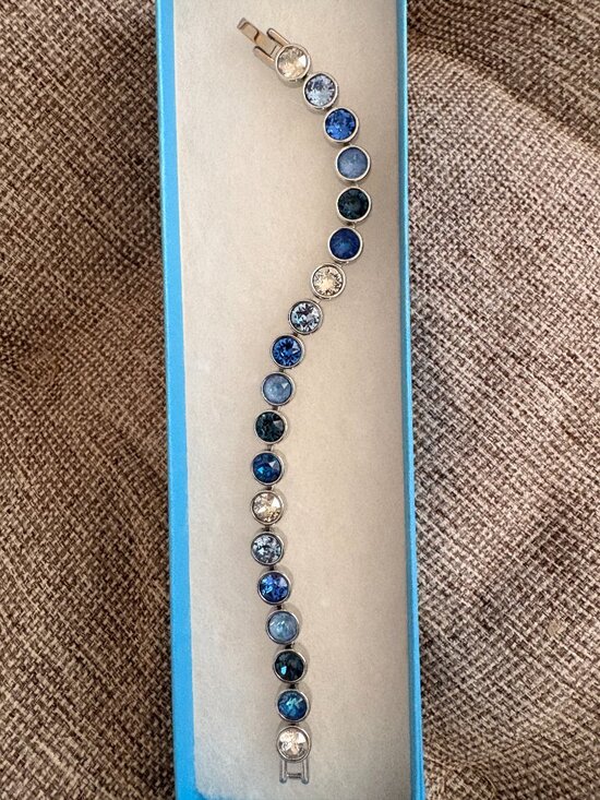 Touchstone Crystal Jewelry - Touchstone Crystal Rain Ice Bracelet, new in box.